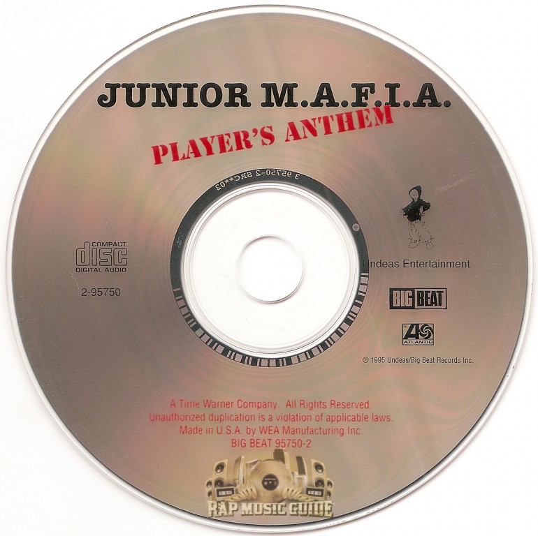 Junior M.A.F.I.A. - Player's Anthem: Single. CD | Rap Music Guide